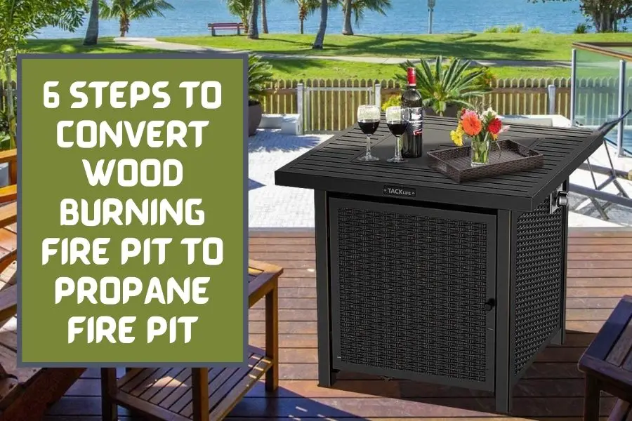 Convert Wood Fire Pit Into Propane, How To Convert A Fire Pit Gas